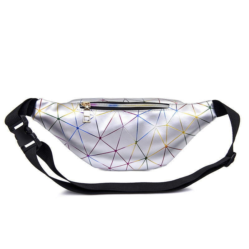 Women's Fashion Laser Exercise Running Waterproof Men's Waist Packs