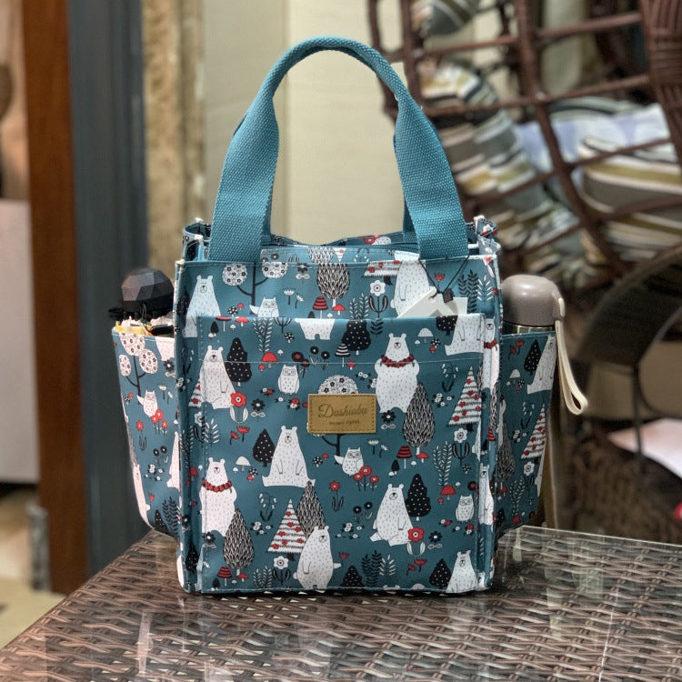 Slouchy New Lunch Mummy Box Waterproof Handbags