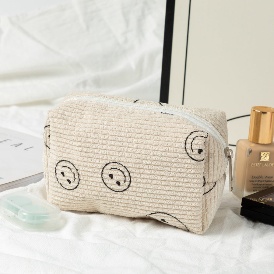 Women's Three-piece Set Style Large Capacity Makeup Cosmetic Bags