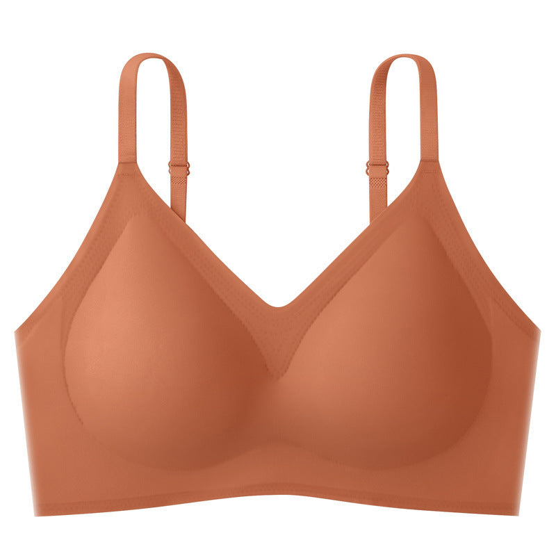Women's Shoulder Strap Jelly Underwear Seamless Wireless Bras