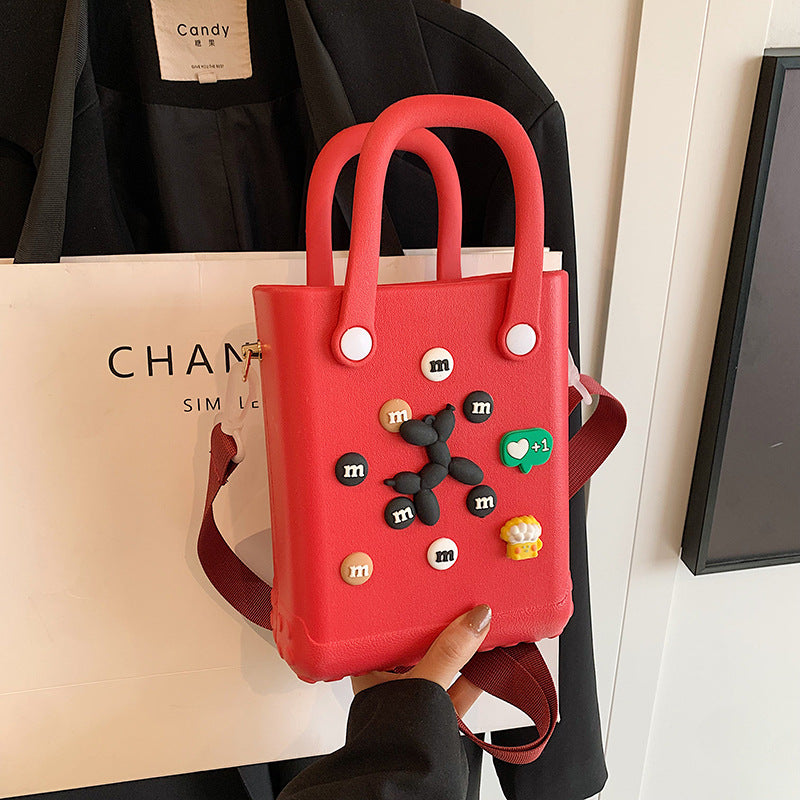 Candy Color Female Cute Fashion Portable Beach Crossbody Bags