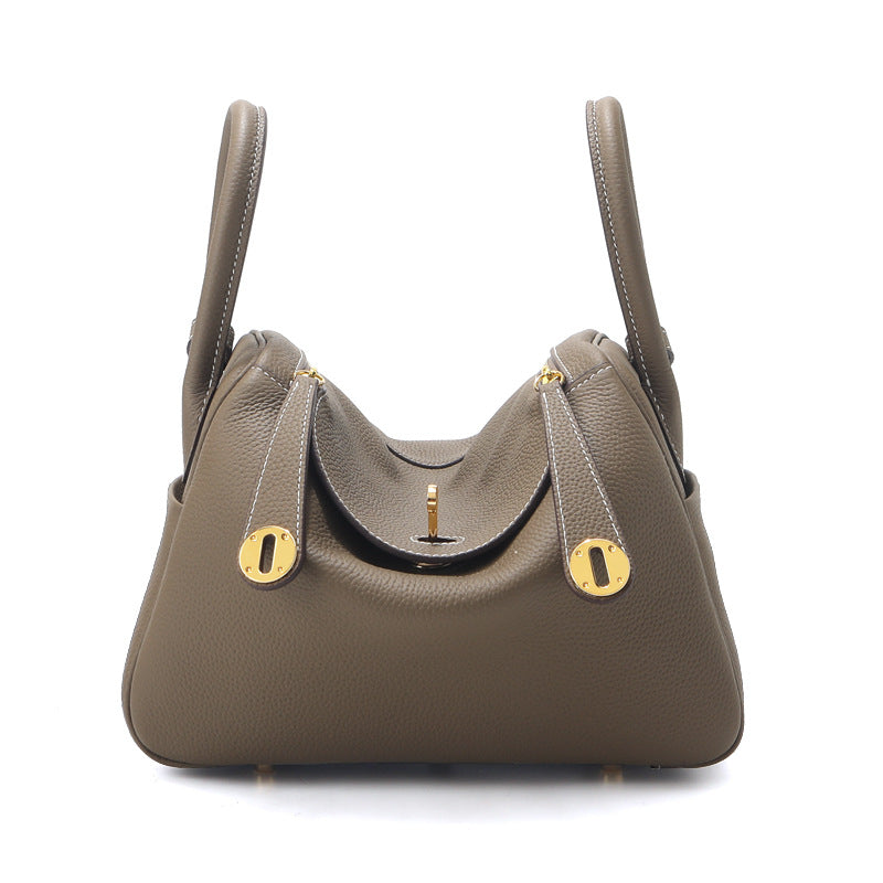 Women's First Layer Cowhide Lindi Underarm Leather Women's Shoulder Bag