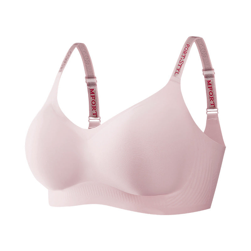 Women's Strap Underwear Traceless Ventilation Small Chest Everyday Bras
