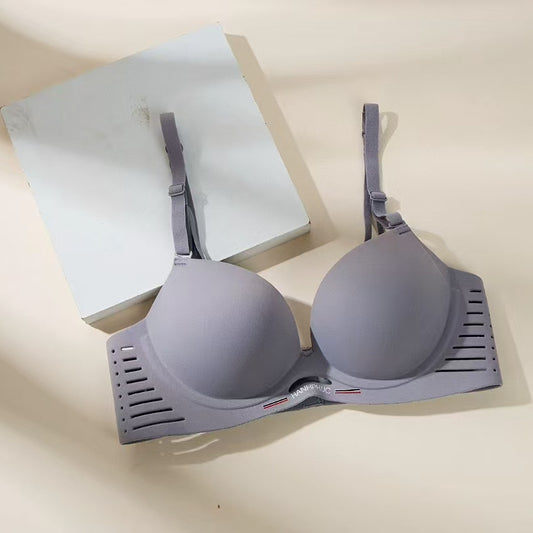 Women's Push Up Small Breasts Adjustable Summer Thin Suit Lingerie Sets