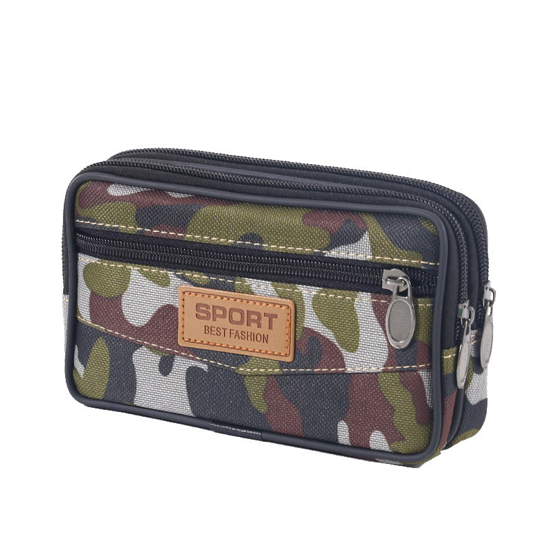 Men's Camouflage Mobile Multifunctional Waistband Pannier Wear Construction Bags