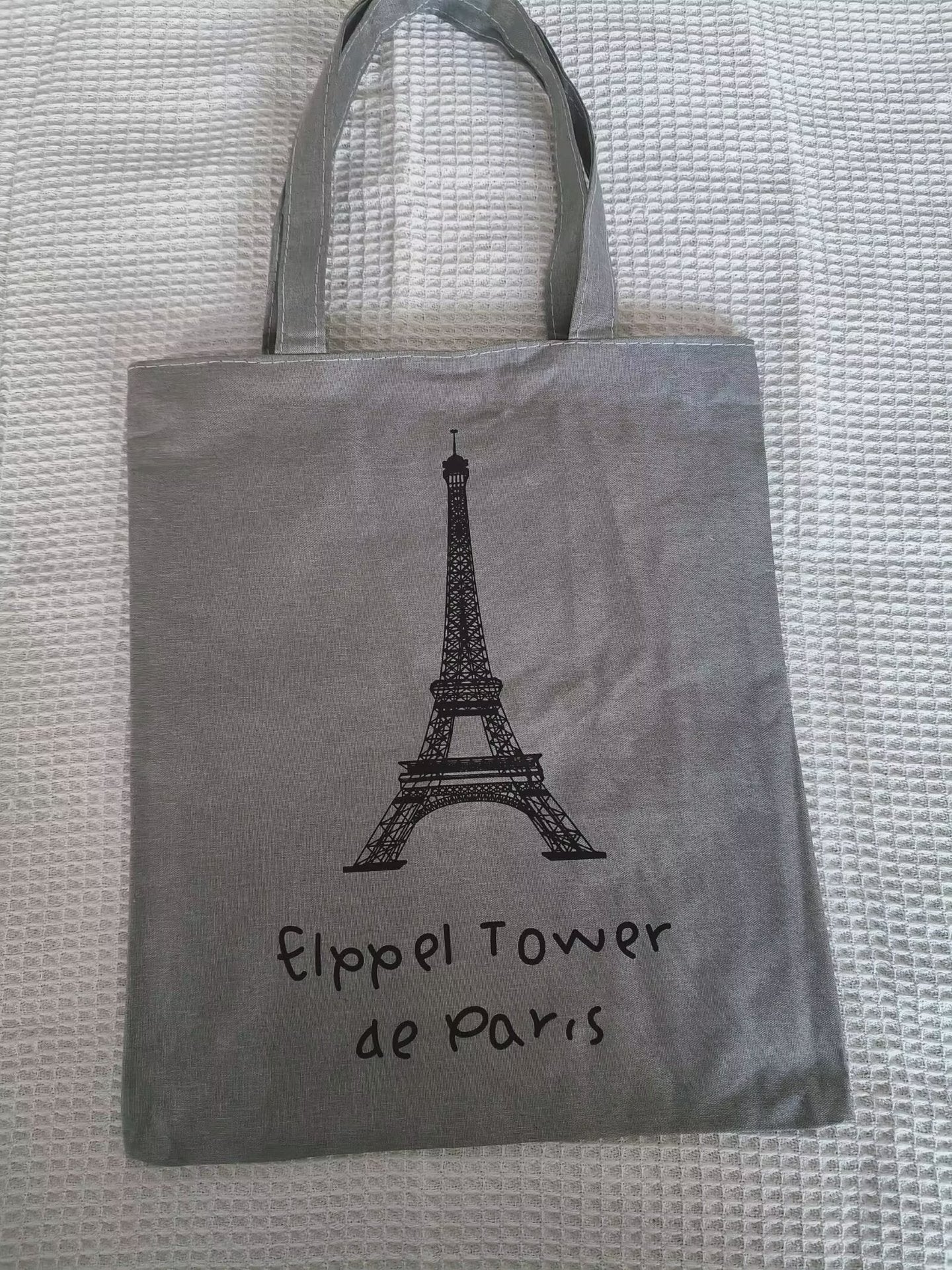 Canvas Printed Simple Fashion Packaging Book Handbags