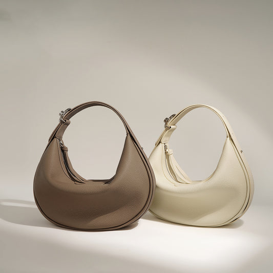 Design Hobos First Layer Cowhide Leather Crossbody Bags
