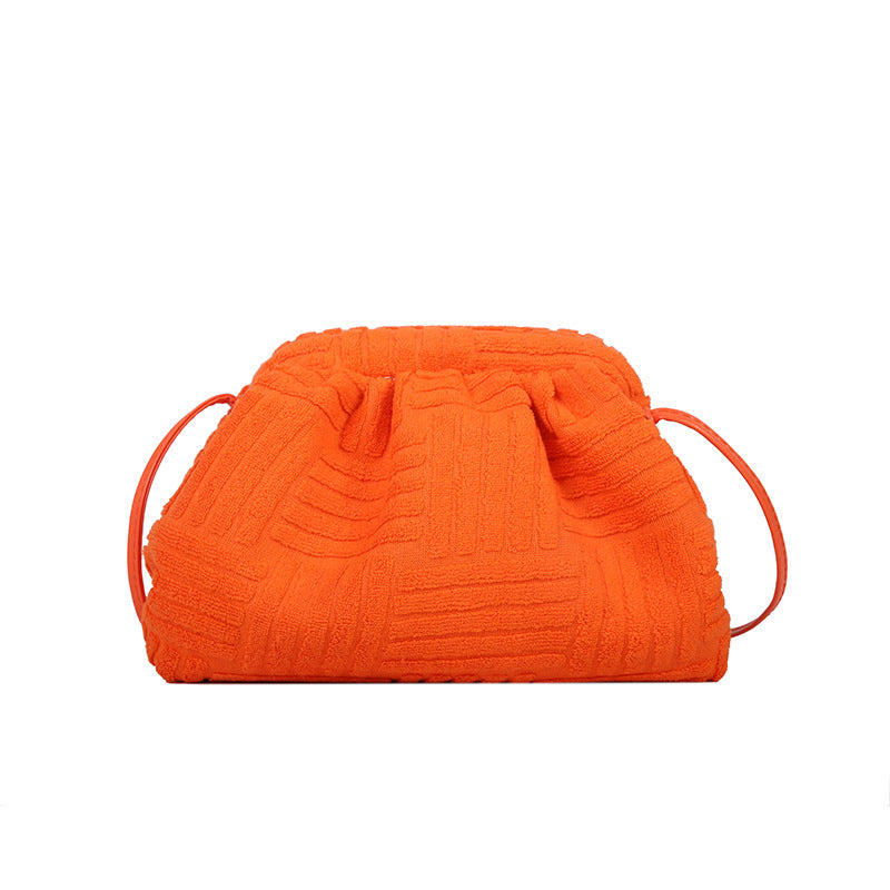 Women's Design Winter Versatile Towel Cloth Fashion Women's Shoulder Bag