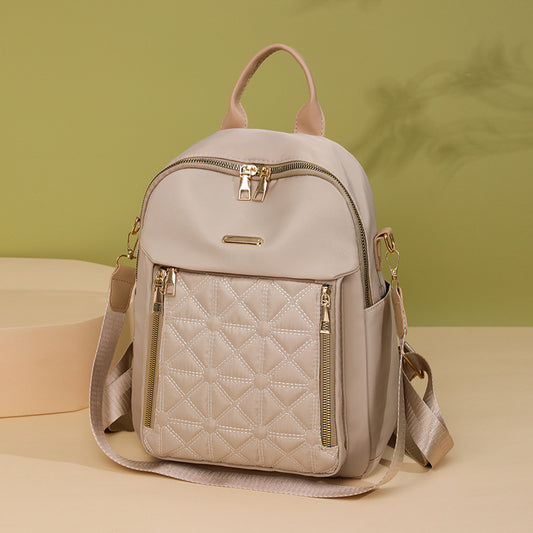 Women's Diamond Embroidery Thread Fashionable Korean Style Backpacks