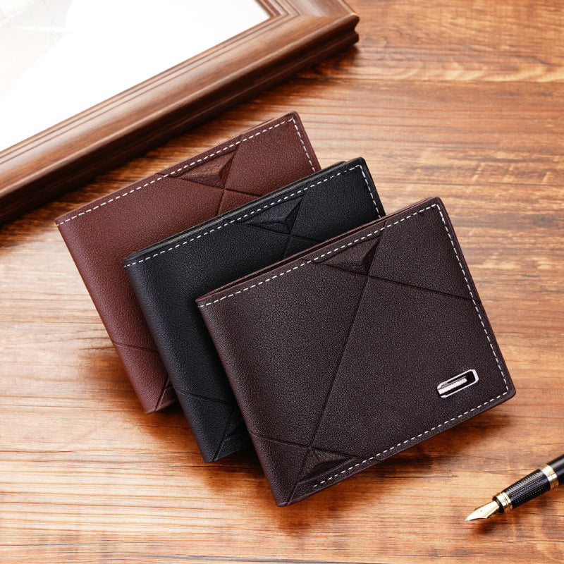 Men's Slots Fashion Leisure Male Youth Thin Men's Wallets