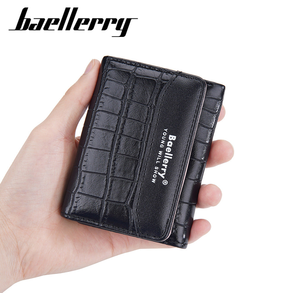 Women's Vertical Fashion Tassel Multiple Slots Purses