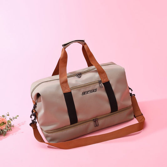 Large Capacity Carry-on Dry Wet Separation Shoe Travel Bags