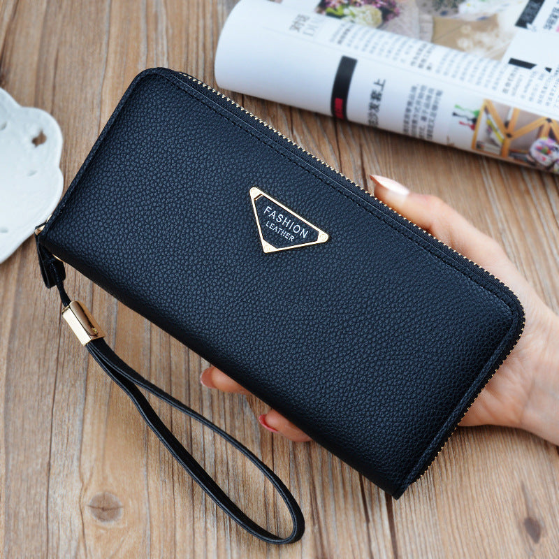 Lady Large Capacity Soft Wrist Long Ladies Wallet