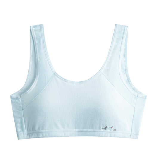 Cartoon Beauty Back Underwear Cotton Primary Bras