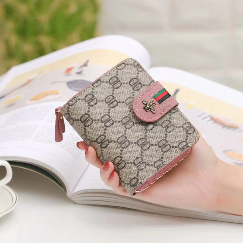 Women's Retro Short Zipper Simple Cute Ladies Wallets