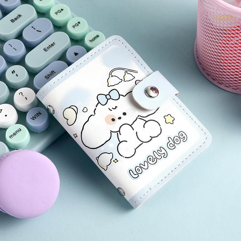 Dog Large Capacity Mini Cute Versatile Card Holder