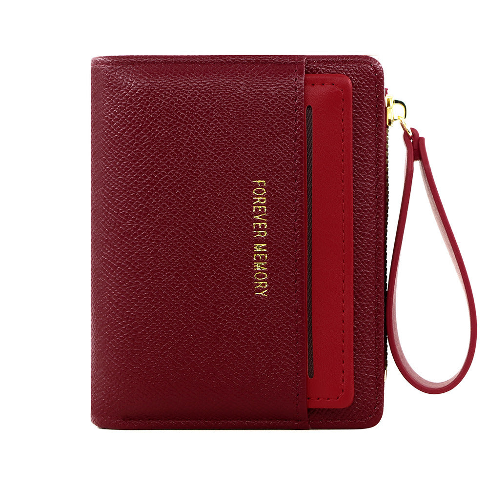 Versatile Women's Style Multiple Slots Short Ladies Wallet