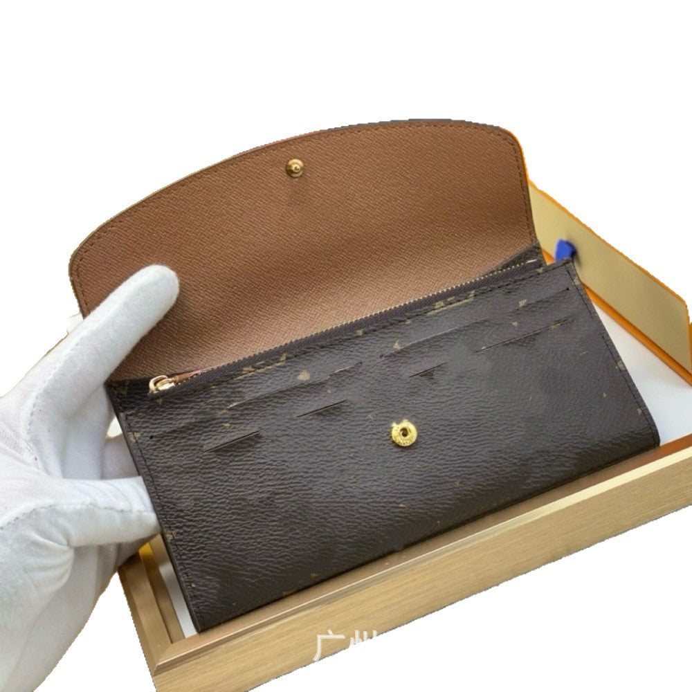Classic Long Plaid Gold Veil Two Fold Leather Large Buckle