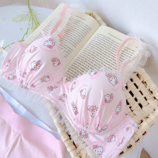 Adorable Style Thin Sweet Lace Underwear Bras