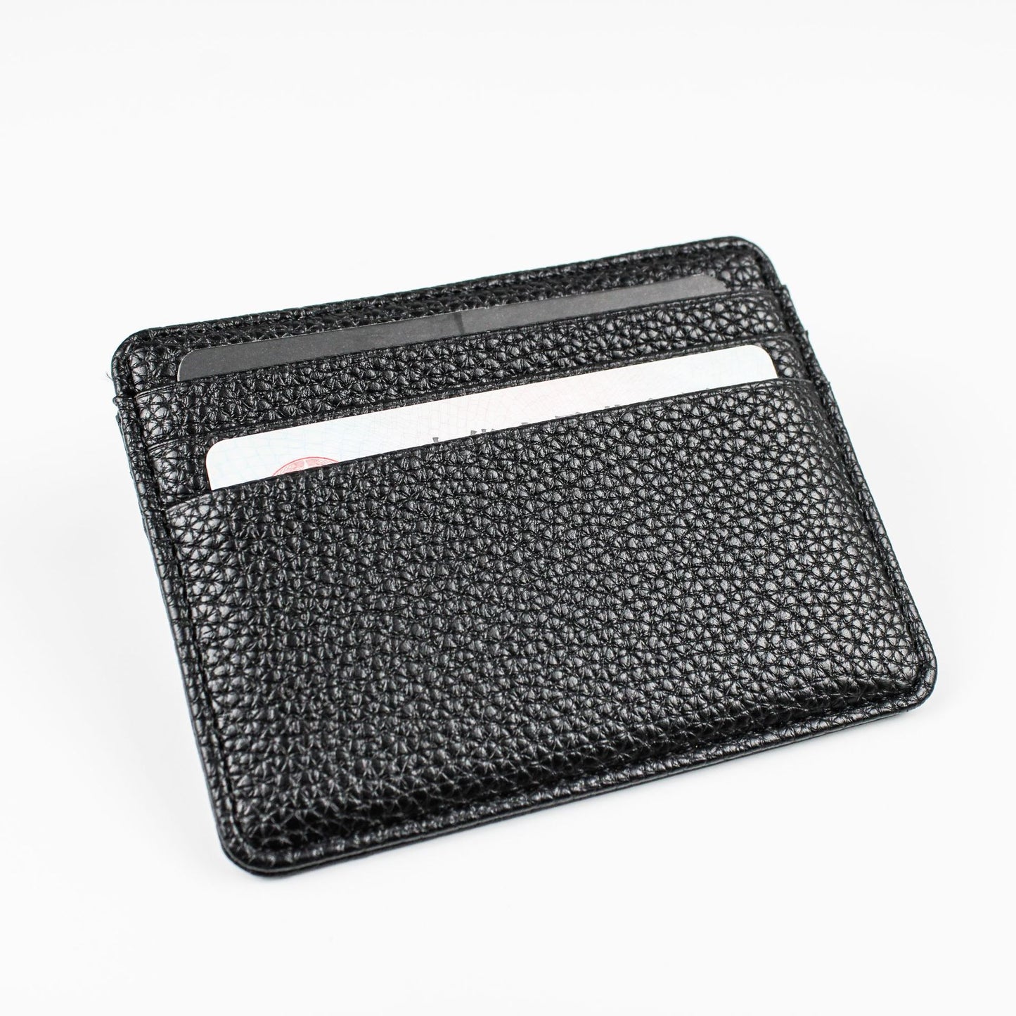 Clamp Litchi Pattern Creative Change Fashion Card Holder