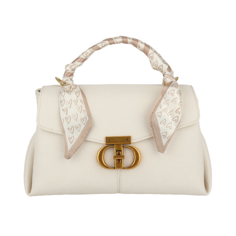 Women's Niche Retro Latch High-grade Fashion Shoulder Bags