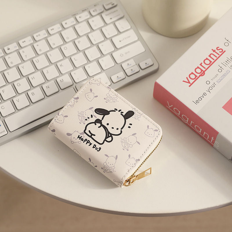 Dog Cartoon Female Personalized Minority Large Capacity Card Holder