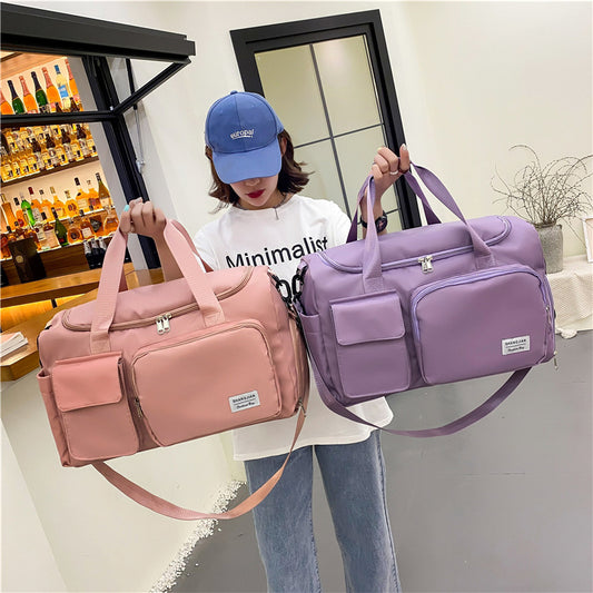 Women's Large Capacity Dry Wet Separation Short-distance Travel Bags