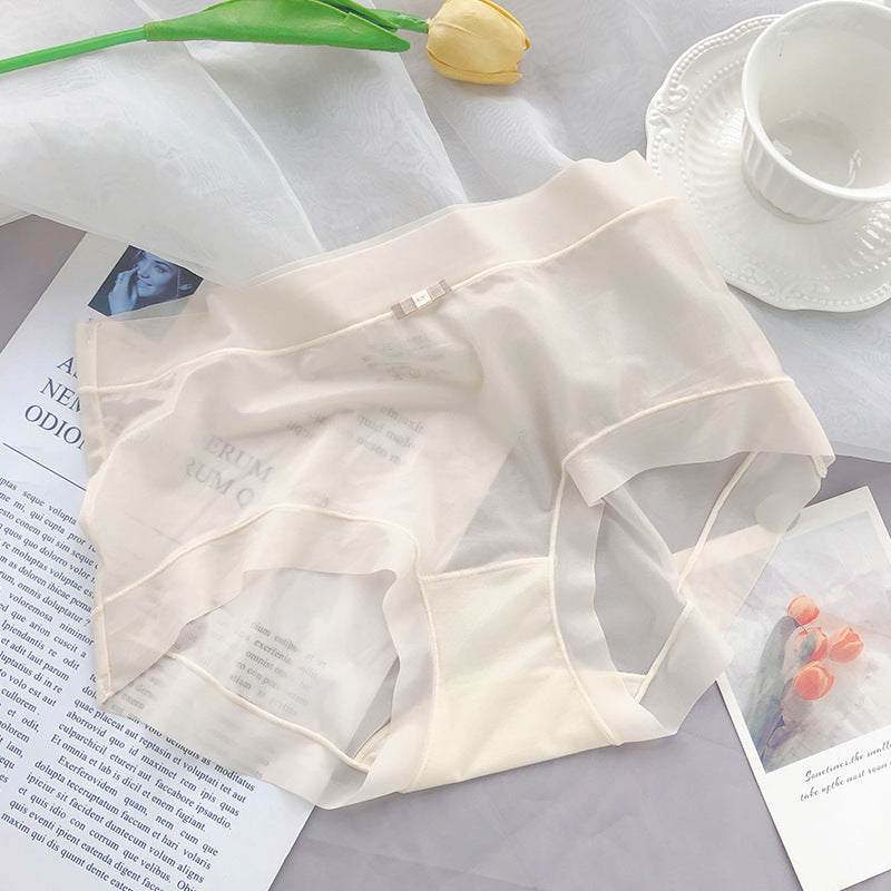 Women's Underwear Seamless Antibacterial Pure All Cotton Crotch Panties