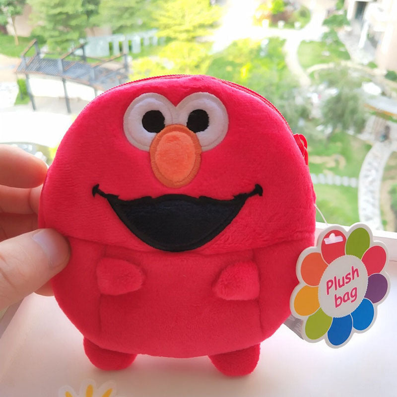 Plush Headset Cable Buggy Storage Cute Purses