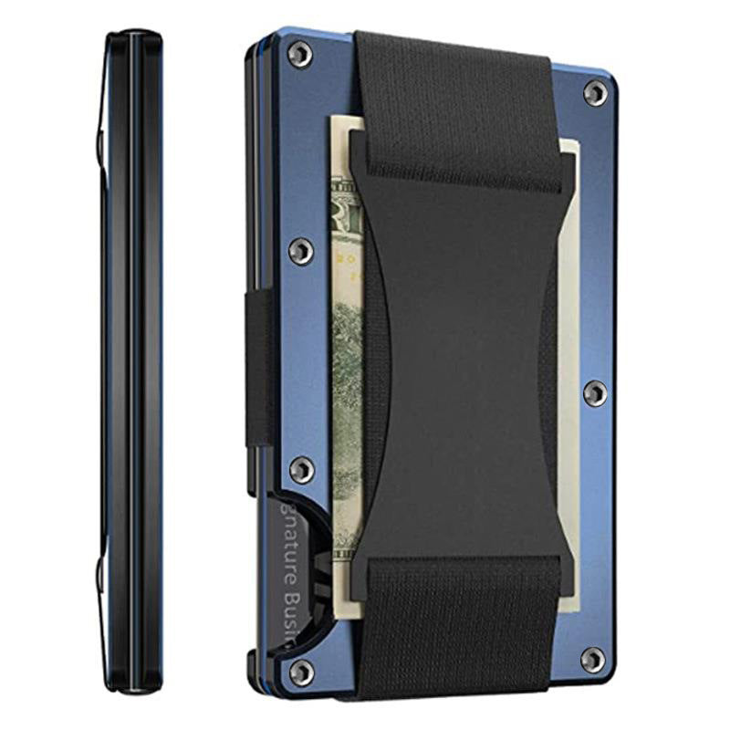 Metal Carbon Fiber Swiping Blocking Technology Card Holder