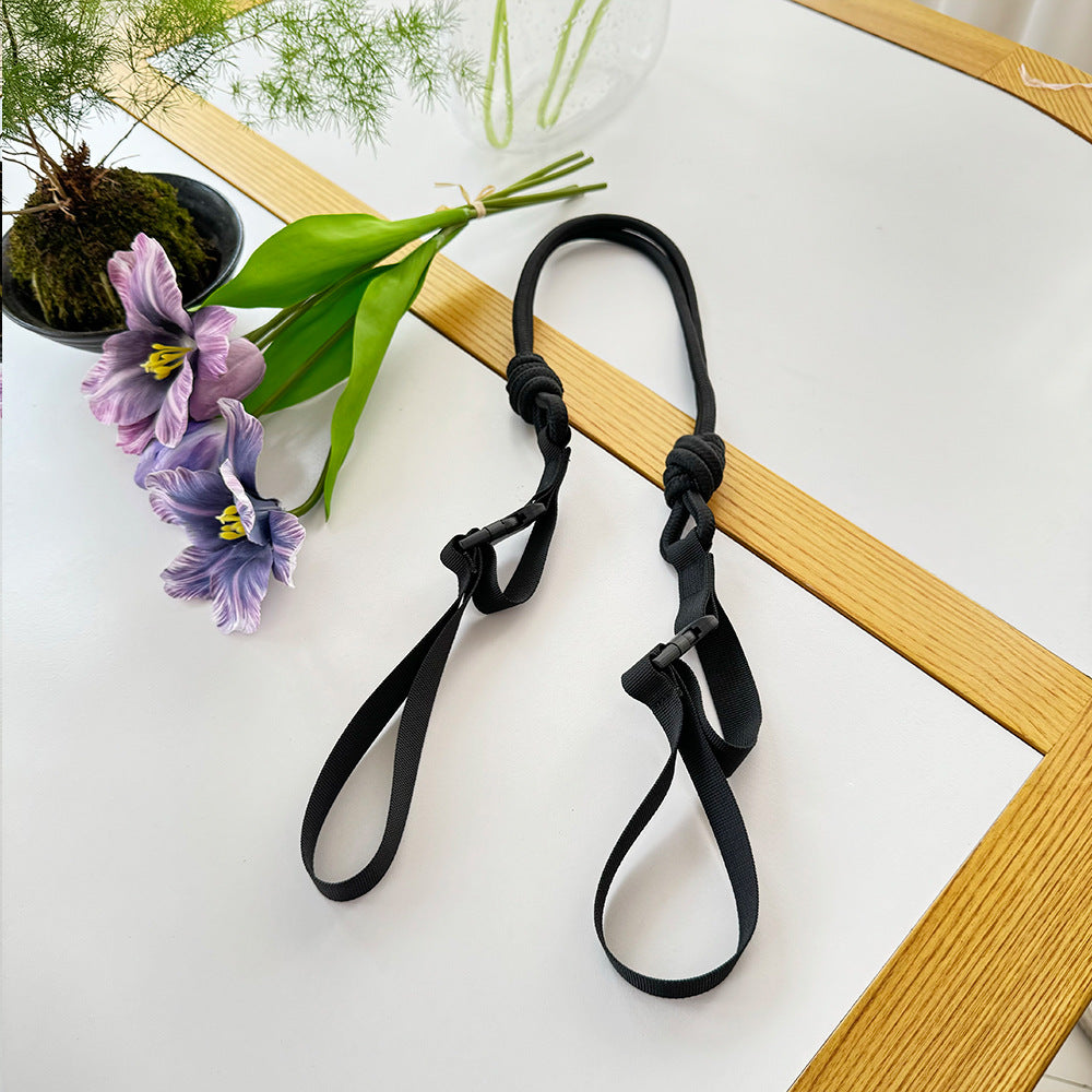 Women's High Round Strap With Exquisite Embroidery Waterproof Nylon Shopping Shoulder Bags