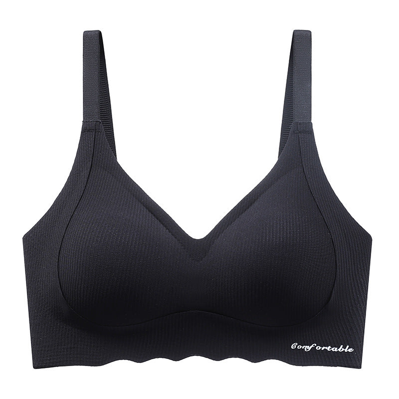 Lifting Adjustable Seamless Wireless Cup Push Bras