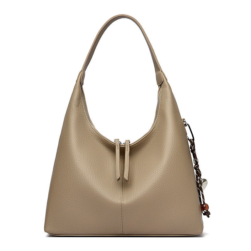 Spring Large Capacity Totes Minimalist Retro Fashion Underarm Women's Shoulder Bag