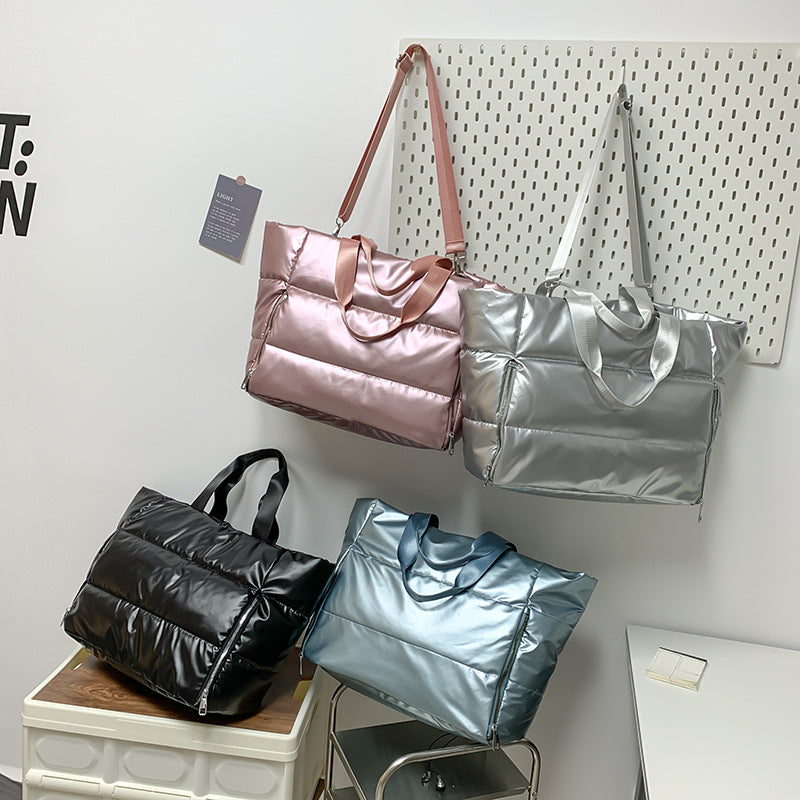 Female Break Dry Wet Separation Swimming Nylon Cotton Yoga Portable Gym Bags