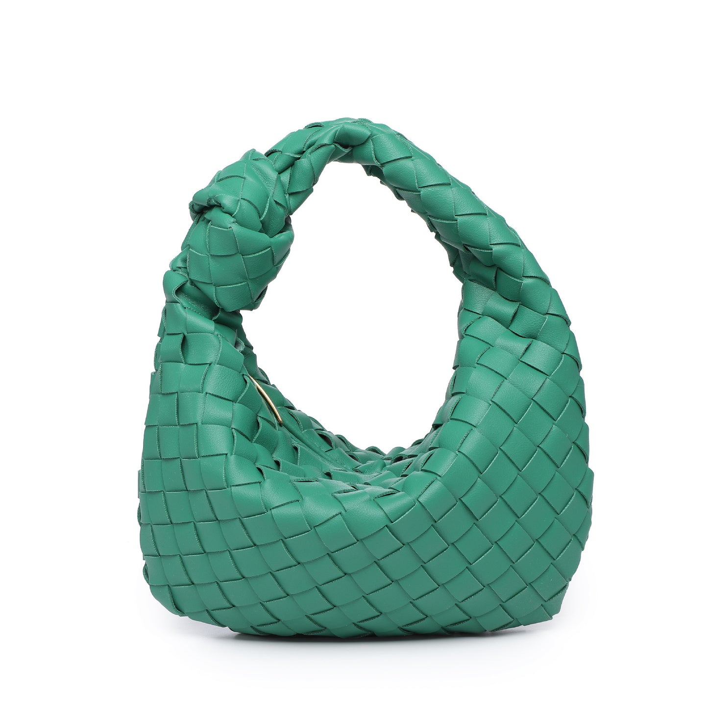 Women's High Quality Handmade Woven Gold Hardware Handbags