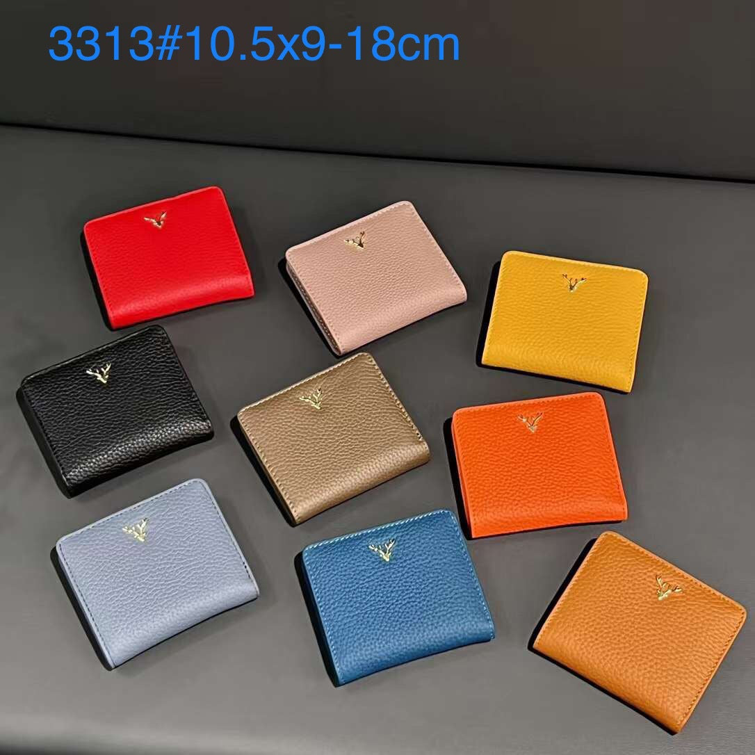 Women's Genuine Leather Antlers Short Fashion Full Cowhide Ladies Wallet