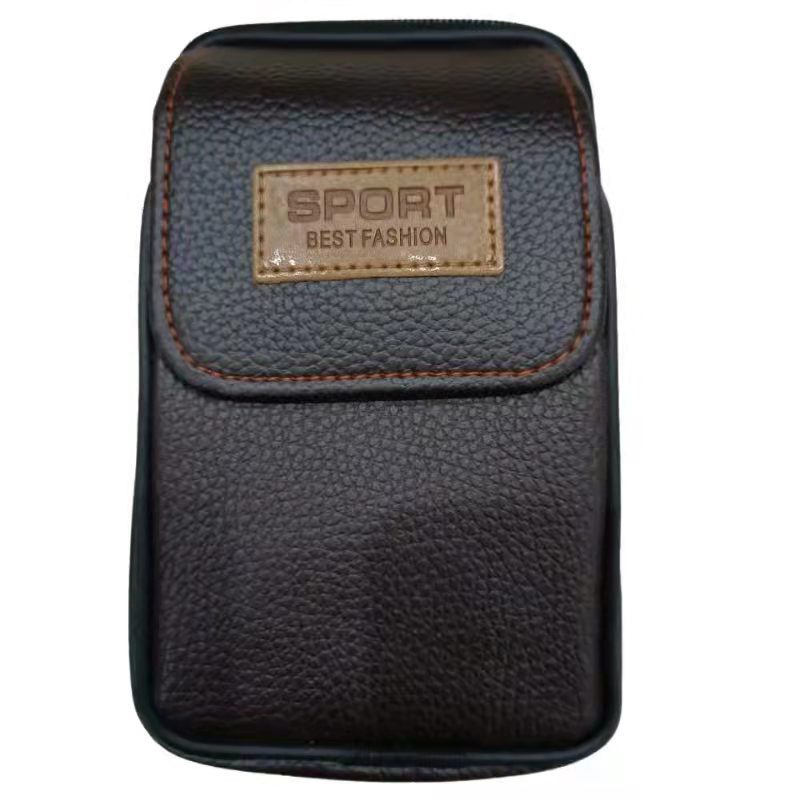 Men's New Horizontal Vertical Mobile Leather Purses
