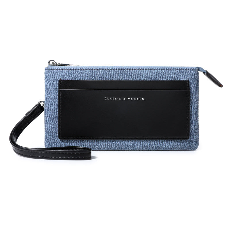 Women's Contrast Color Integrated High Sense Multifunctional Bags