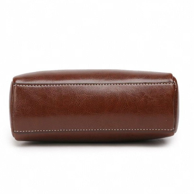 Women's Change Mahjong First Layer Cowhide Single Women's Messenger Bag