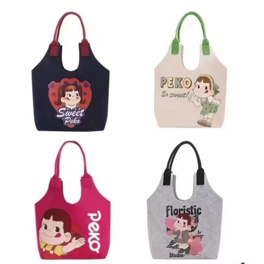 Women's Hand Large Capacity Open Fashion Felt Handbags