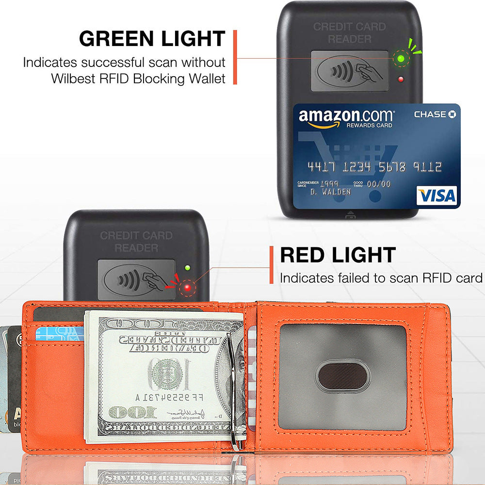 Creative Cool Men's Carbon Fiber Business Men's Wallets