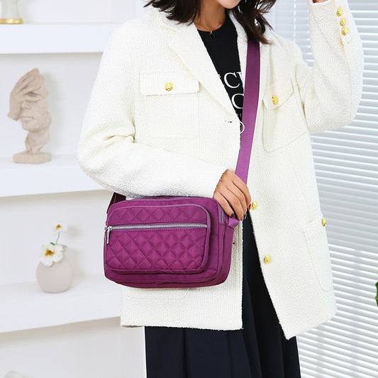 Women's Korean Fashion Embroidery Thread Large Capacity Bags