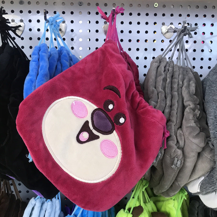 Women's & Men's & Plush Cute Drawstring Korean Mobile Coin Purses