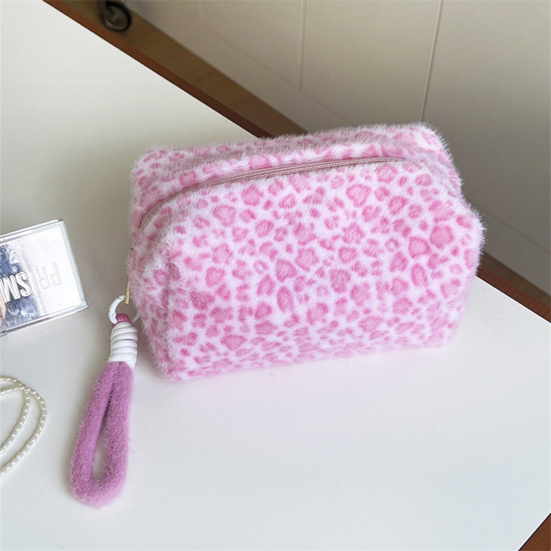 Plush Large Capacity Cute Cosmetics Storage Makeup Bag