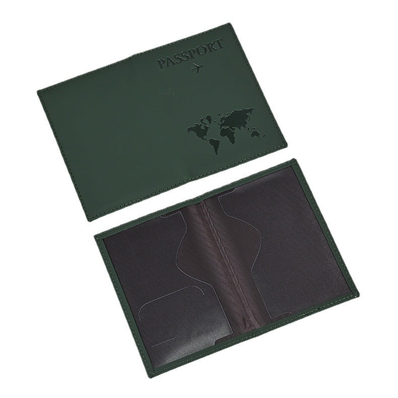 Plain Skin Color Changing Passport Cover Card Holder