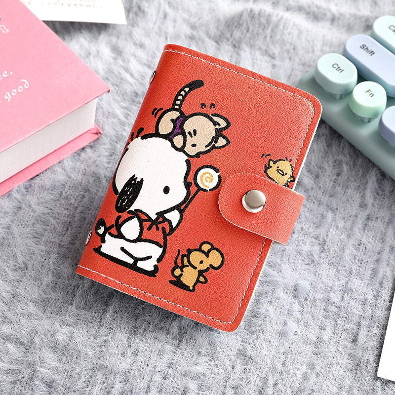 Dog Large Capacity Mini Cute Versatile Card Holder