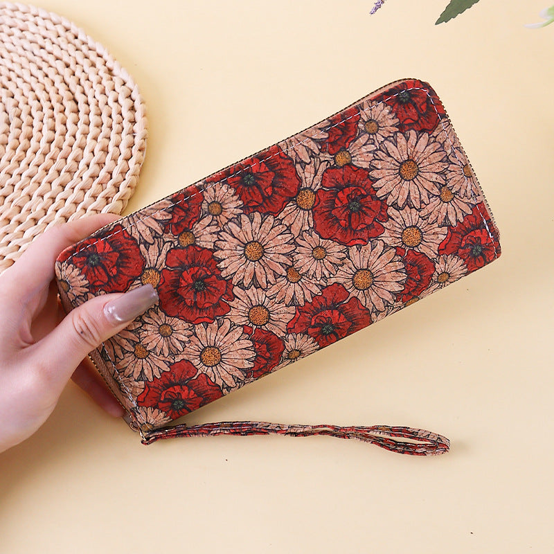 Women's Ethnic Style Pattern Clutch Multiple Slots Ladies Wallet