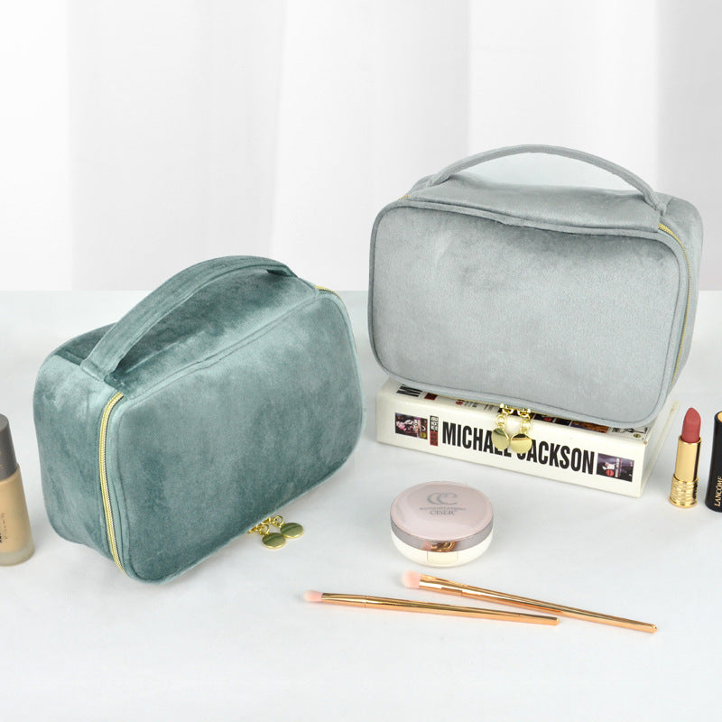 Veet Cloth Cover Niche Large Capacity Portable Cosmetic Bags