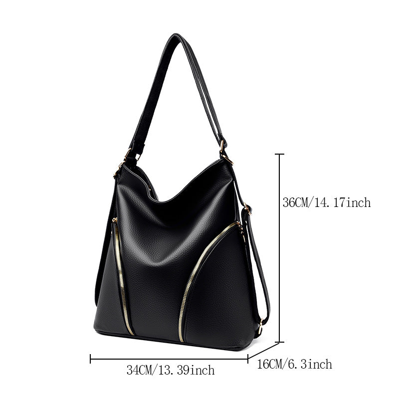 Women's Fashionable Elegant Large Capacity Leisure Trendy Women's Shoulder Bag