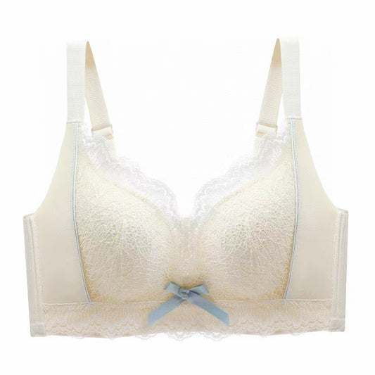 Women's Small Chest Push Up Big Latex Seamless Lingerie Sets
